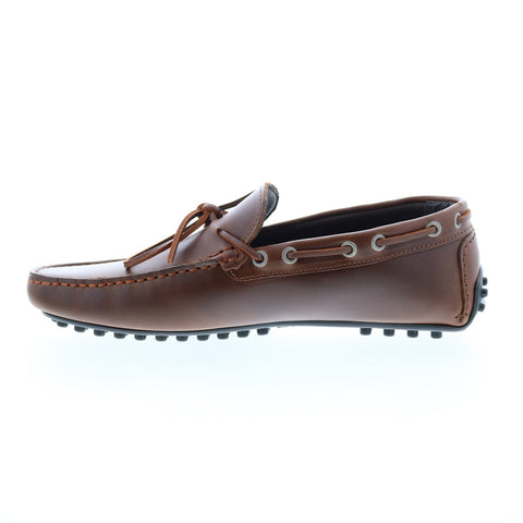 Bruno Magli Tino MB2TINB0 Mens Brown Loafers & Slip Ons Moccasin Shoes