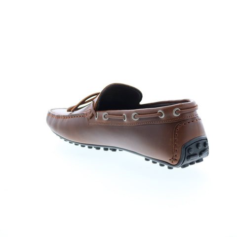 Bruno Magli Tino MB2TINB0 Mens Brown Loafers & Slip Ons Moccasin Shoes