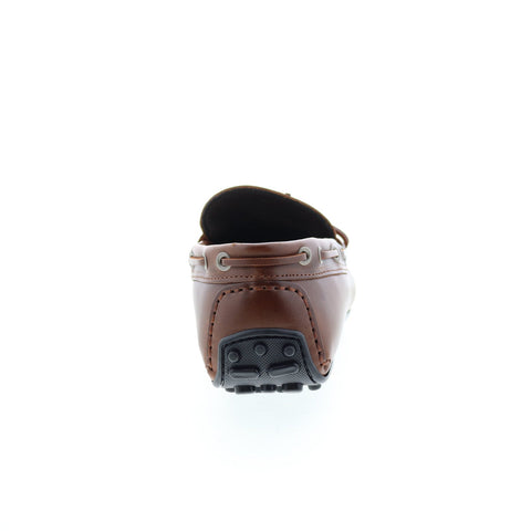 Bruno Magli Tino MB2TINB0 Mens Brown Loafers & Slip Ons Moccasin Shoes