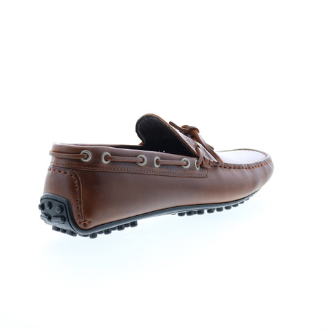 Bruno Magli Tino MB2TINB0 Mens Brown Loafers & Slip Ons Moccasin Shoes