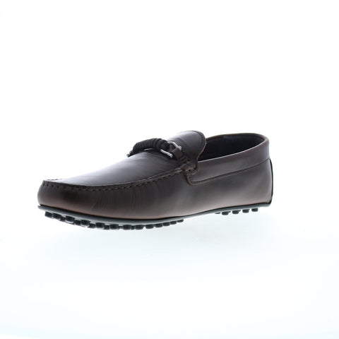 Bruno Magli Torro MB2TORC0 Mens Brown Loafers & Slip Ons Moccasin Shoes
