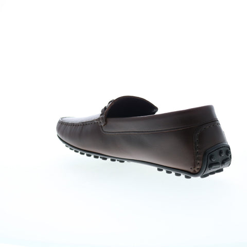 Bruno Magli Torro MB2TORC0 Mens Brown Loafers & Slip Ons Moccasin Shoes