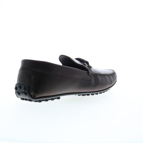 Bruno Magli Torro MB2TORC0 Mens Brown Loafers & Slip Ons Moccasin Shoes