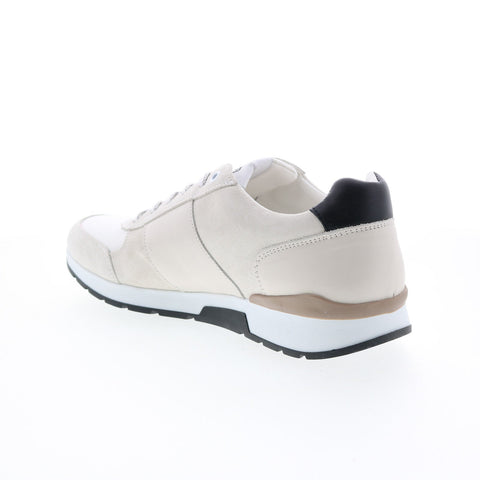 Bruno Magli Beta MB3BETG3 Mens Beige Suede Lace Up Lifestyle Sneakers Shoes