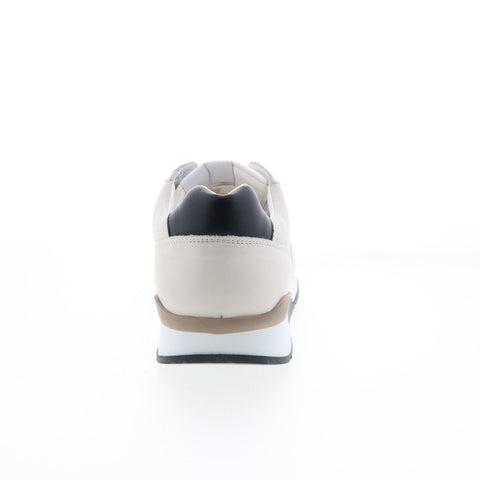 Bruno Magli Beta MB3BETG3 Mens Beige Suede Lace Up Lifestyle Sneakers Shoes