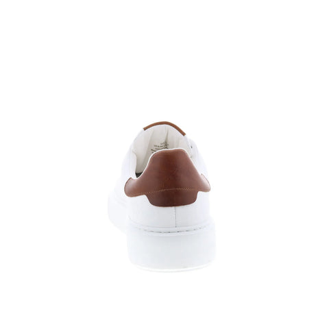 Bruno Magli Lucca MB3LCCG0 Mens White Leather Lifestyle Sneakers Shoes