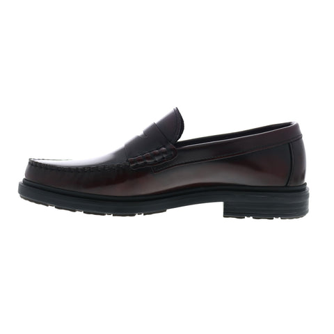 Bruno Magli Mello MB3MELJ0 Mens Burgundy Loafers & Slip Ons Penny Shoes
