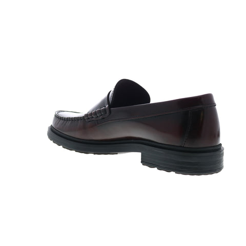 Bruno Magli Mello MB3MELJ0 Mens Burgundy Loafers & Slip Ons Penny Shoes