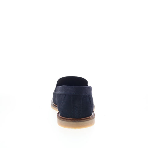 Bruno Magli Carmelo MB4CARN1 Mens Blue Loafers & Slip Ons Penny Shoes