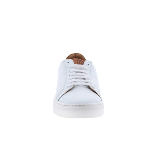 Bruno Magli Daniel MB4DANG0 Mens White Leather Lifestyle Sneakers Shoes