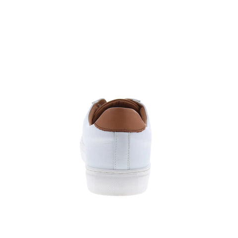 Bruno Magli Daniel MB4DANG0 Mens White Leather Lifestyle Sneakers Shoes