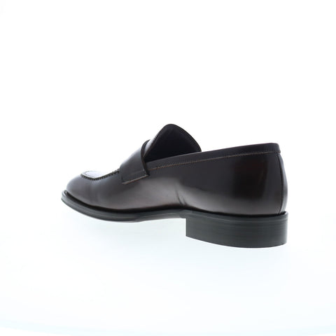 Bruno Magli Harlow MB4HARE0 Mens Brown Loafers & Slip Ons Penny Shoes