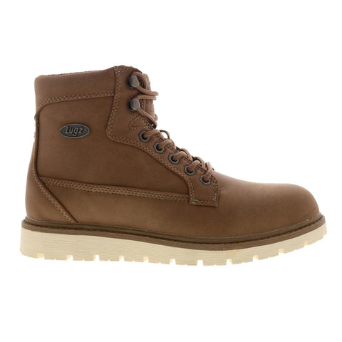 Lugz Bedrock HI Mens Brown Lace Up Casual Dress Boots