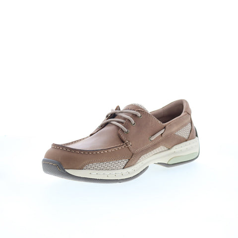 Dunham Captain MCN410TN Mens Brown Narrow Loafers & Slip Ons Boat Shoes