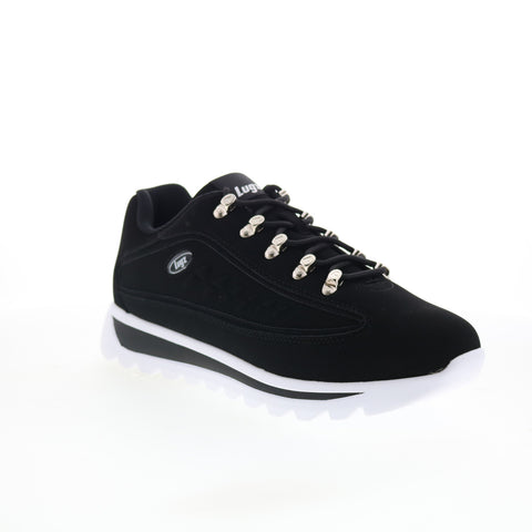 Lugz Comms MCOMSD-060 Mens Black Synthetic Lace Up Lifestyle Sneakers Shoes