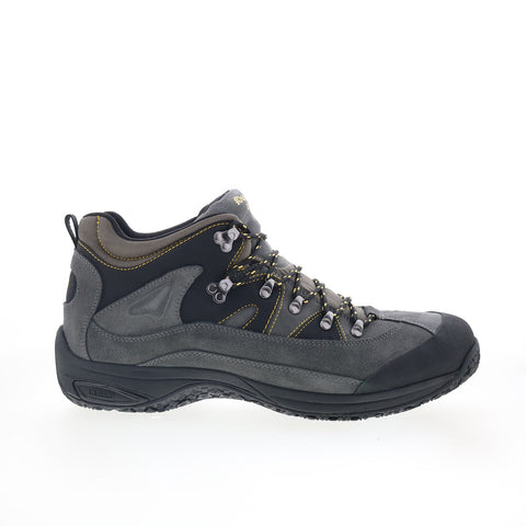Dunham Cloud Waterproof MCR6630K Mens Gray Suede Lace Up Hiking Boots