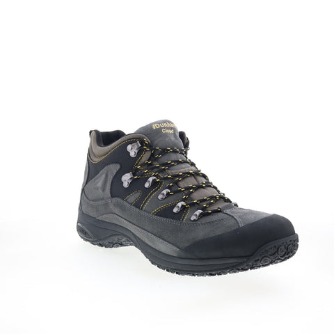 Dunham Cloud Waterproof MCR6630K Mens Gray Suede Lace Up Hiking Boots