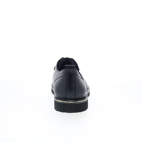 Propet Finn MCX022L Mens Black Leather Oxfords & Lace Ups Casual Shoes