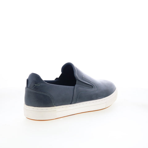 Propet Kedrick MCX084LNVY Mens Blue Leather Slip On Lifestyle Sneakers Shoes