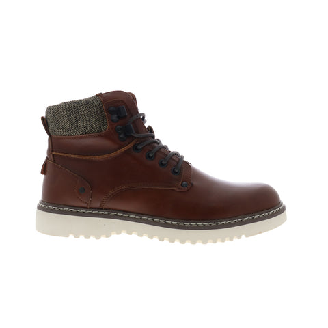 Steve Madden Men's Belgrave Mid Calf Chelsea Boot - Leather Upper With Platform & Elastic Panels - View #6