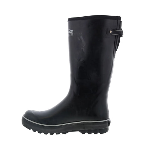 Dryshod Mudslinger HI Gusset Waterproof Mens Black Work & Safety Boots