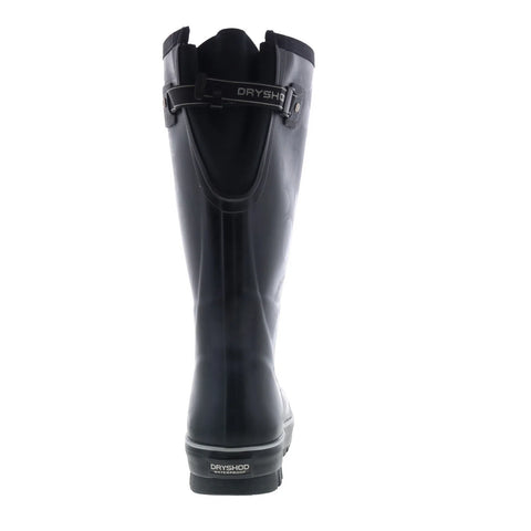 Dryshod Mudslinger HI Gusset Waterproof Mens Black Work & Safety Boots