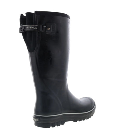 Dryshod Mudslinger HI Gusset Waterproof Mens Black Work & Safety Boots