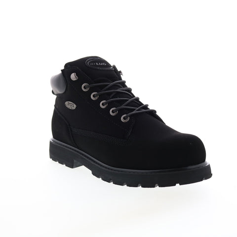 Lugz Drifter LX MDRLXD-001 Mens Black Synthetic Lace Up Casual Dress Boots