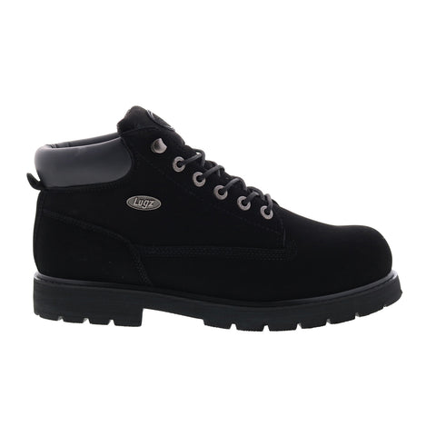 Lugz Drifter LX MDRLXD-001 Mens Black Synthetic Lace Up Casual Dress Boots