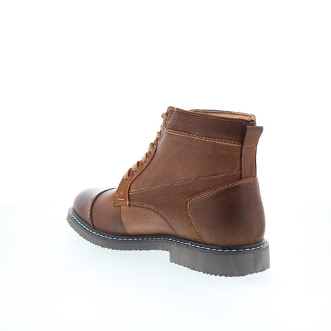 Propet Ford MDX032LBR Mens Brown Extra Wide Leather Casual Dress Boots