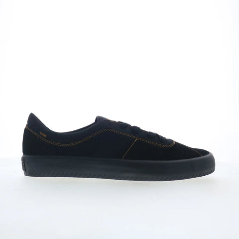 Globe Melbek GBMELB Mens Black Suede Lace Up Skate Inspired Sneakers Shoes