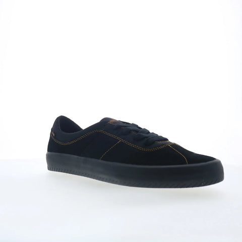 Globe Melbek GBMELB Mens Black Suede Lace Up Skate Inspired Sneakers Shoes