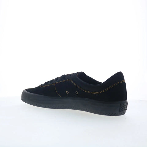 Globe Melbek GBMELB Mens Black Suede Lace Up Skate Inspired Sneakers Shoes