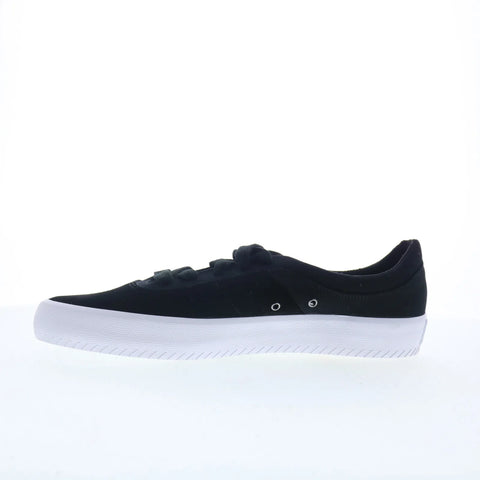 Globe Melbek GBMELB Mens Black Suede Canvas Skate Inspired Sneakers Shoes