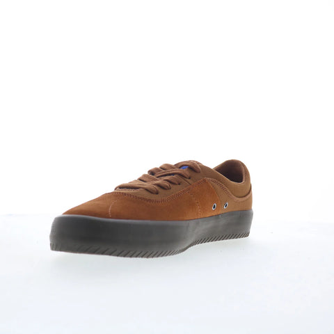Globe Melbek GBMELB Mens Brown Canvas Lace Up Skate Inspired Sneakers Shoes