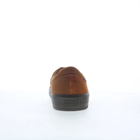 Globe Melbek GBMELB Mens Brown Canvas Lace Up Skate Inspired Sneakers Shoes