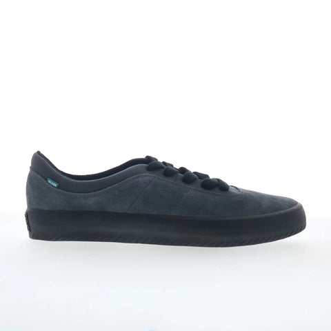 Globe Melbek GBMELB Mens Gray Suede Lace Up Skate Inspired Sneakers Shoes