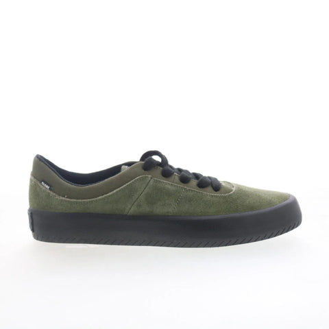 Globe Melbek GBMELB Mens Green Suede Lace Up Skate Inspired Sneakers Shoes