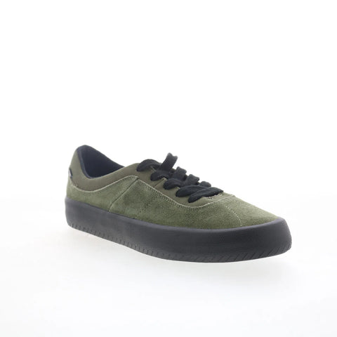 Globe Melbek GBMELB Mens Green Suede Lace Up Skate Inspired Sneakers Shoes