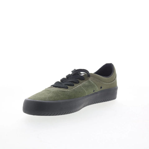 Globe Melbek GBMELB Mens Green Suede Lace Up Skate Inspired Sneakers Shoes