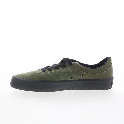 Globe Melbek GBMELB Mens Green Suede Lace Up Skate Inspired Sneakers Shoes