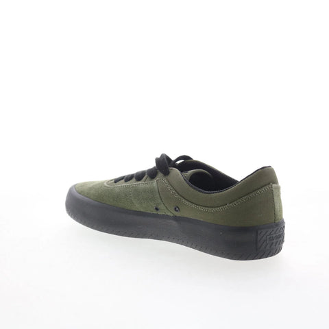 Globe Melbek GBMELB Mens Green Suede Lace Up Skate Inspired Sneakers Shoes