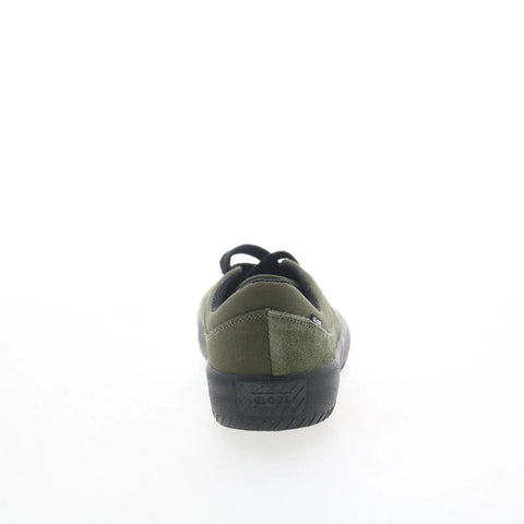 Globe Melbek GBMELB Mens Green Suede Lace Up Skate Inspired Sneakers Shoes