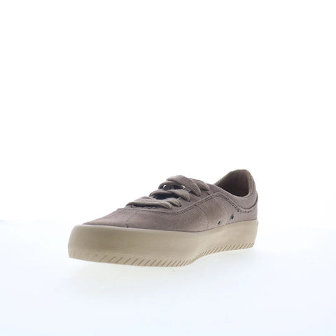 Globe Melbek GBMELB Mens Gray Suede Lace Up Skate Inspired Sneakers Shoes