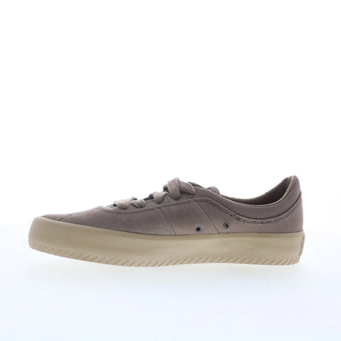 Globe Melbek GBMELB Mens Gray Suede Lace Up Skate Inspired Sneakers Shoes