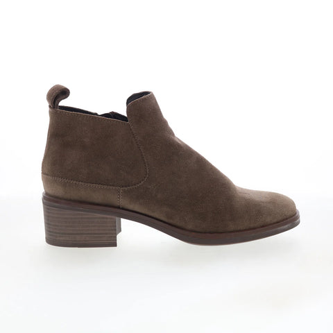 Clarks Memi Zip 26161361 Womens Brown Leather Zipper Ankle & Booties Boots