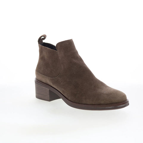 Clarks Memi Zip 26161361 Womens Brown Leather Zipper Ankle & Booties Boots