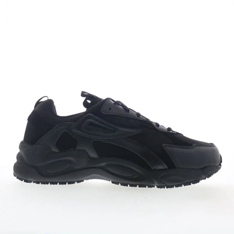 Fila Memory Lateshift SR WP Mens Black Extra Wide 4E Work & Safety Shoes