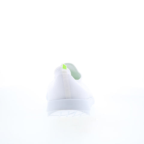 Oofos Oomg Sport 5085 Mens White Canvas Slip On Lifestyle Sneakers Shoes
