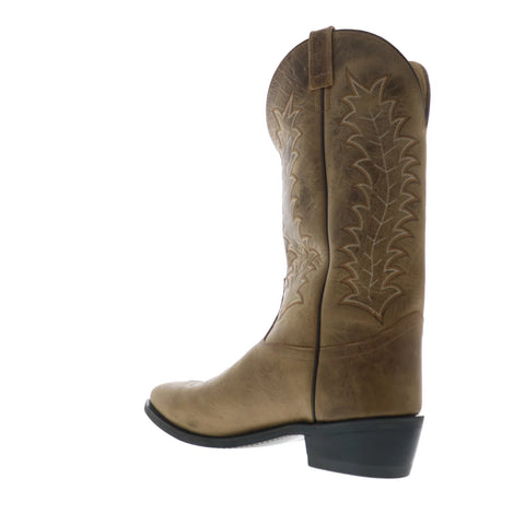 Jama Old West Western Boot OW2038 Mens Brown Wide Cowboy Western Boots